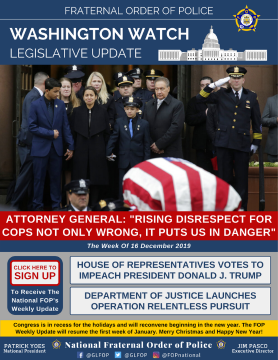 Weekly Update – December 16, 2019