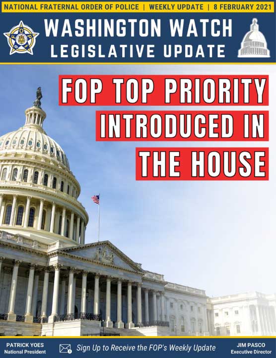 FOP Top Priority Introduced in the House