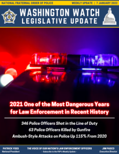 2021 One of the Most Dangerous Years for Law Enforcement in Recent History