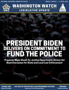 President Biden Delivers on Commitment to Fund the Police