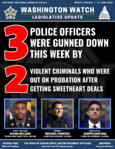 3 Police Officers Were Gunned Down This Week By 2 Violent Criminals Who Were Out On Probation After Getting Sweetheart Deals