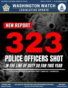 328 Police Officers Shot In The Line Of Duty So Far This Year