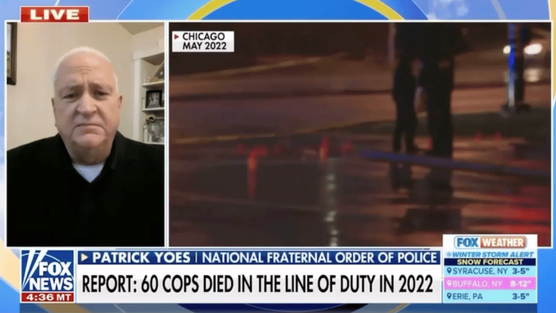 FOP President Patrick Yoes: 2022 was One of the Most Dangerous Years ...