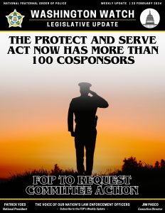 The Protect and Serve Act Now Has More Than 100 Cosponsors