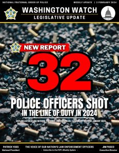 32 Police Officers Shot in 2024