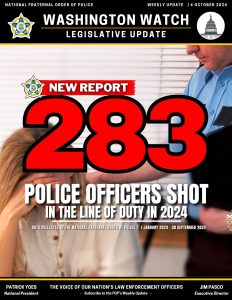 283 Police Officers Shot in the Line of Duty