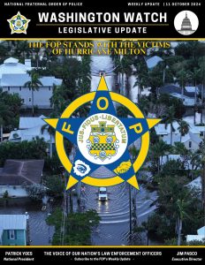 The FOP stands with the victims of Hurricane Milton