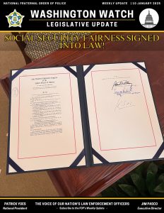 Social Security Fairness Act Signed Into Law!