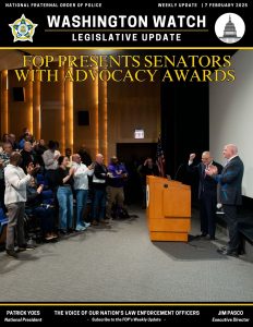 FOP Presents Senators With Advocacy Awards