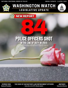 84 Police Officers Shot in 2025