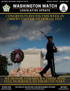 Congress In Recess This Week In Observance of Memorial Day