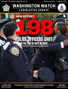 198 Officers Shot in 2025