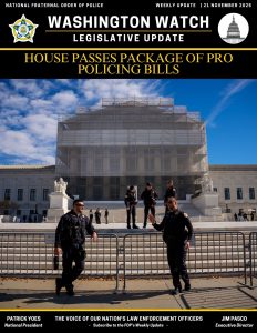 House passes package of pro policing bills