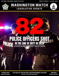 82 Officers Shot in the Line of Duty