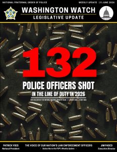 132 Police Officers Shot in the Line of Duty in 2026